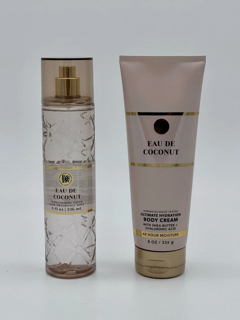 Bath and Body Works Eau De Coconut Everyday Luxuries Gift Set NWT